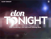 Tablet Screenshot of elontonight.com